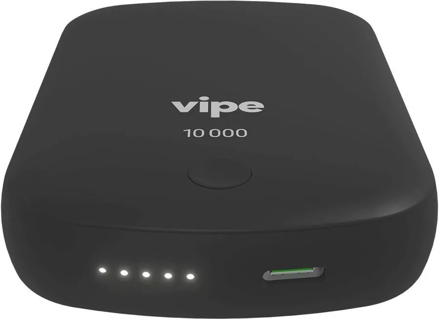 Внешний аккумулятор Vipe Magnetic Wireless 10000 мАч, черный— фото №3