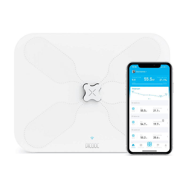 Весы Picooc S3 Lite V2, белый— фото №3