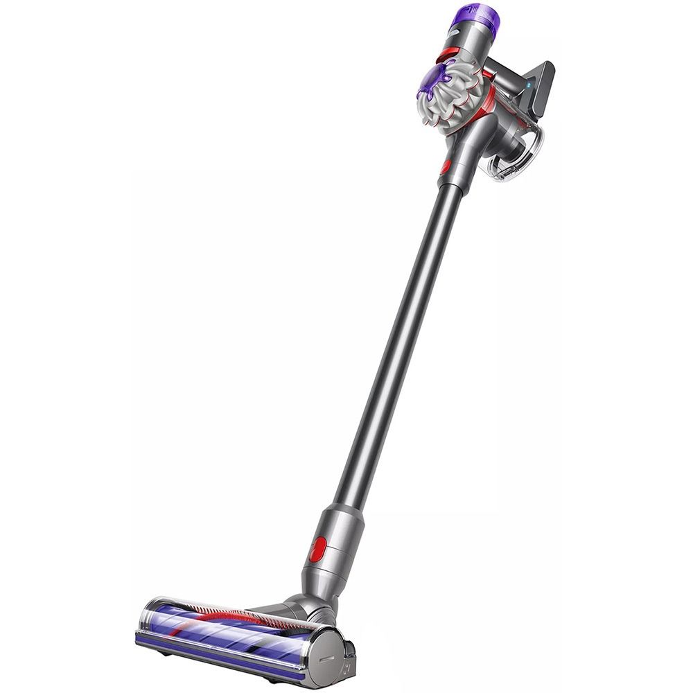 Пылесос Dyson SV25 V8 Absolute, никель/серебристый— фото №0