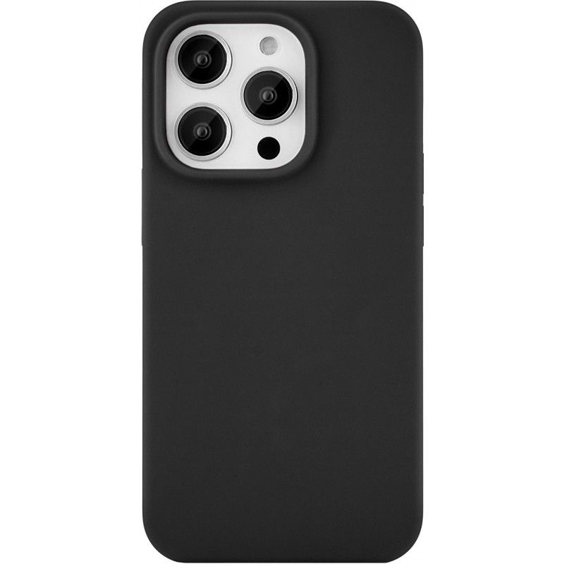 Чехол-накладка uBear Touch Mag Case для iPhone 14 Pro, силикон, черный— фото №0