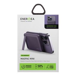 Внешний аккумулятор EnergEA MagPac Mini 10000 мАч, фиолетовый— фото №6