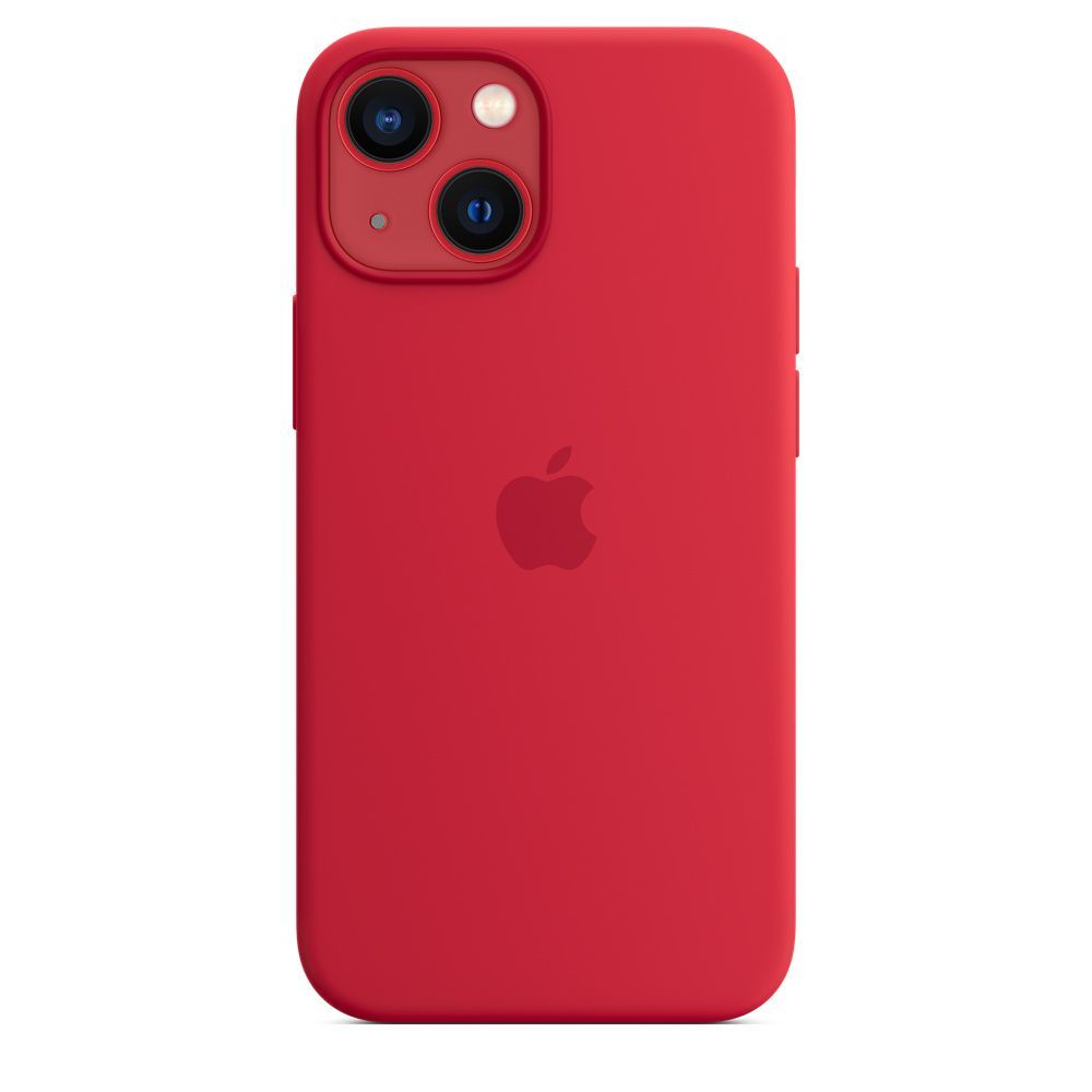 Чехол-накладка Apple MagSafe для iPhone 13 mini, силикон, (PRODUCT)RED— фото №4