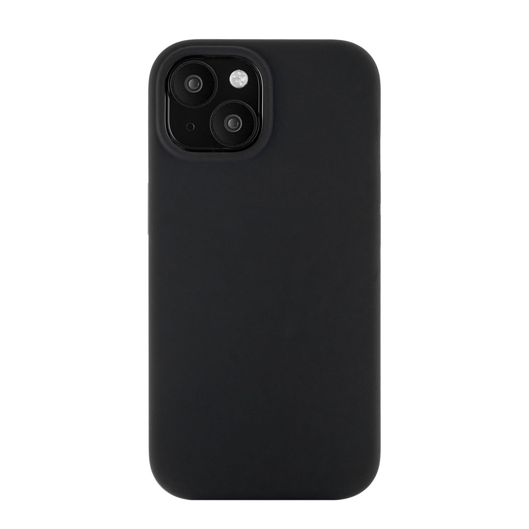 Чехол-накладка uBear Touch Mag Case для iPhone 15, силикон, черный— фото №0