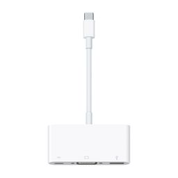 Адаптер мультипортовый Apple USB-C VGA Multiport Adapter 3 в 1, белый— фото №0