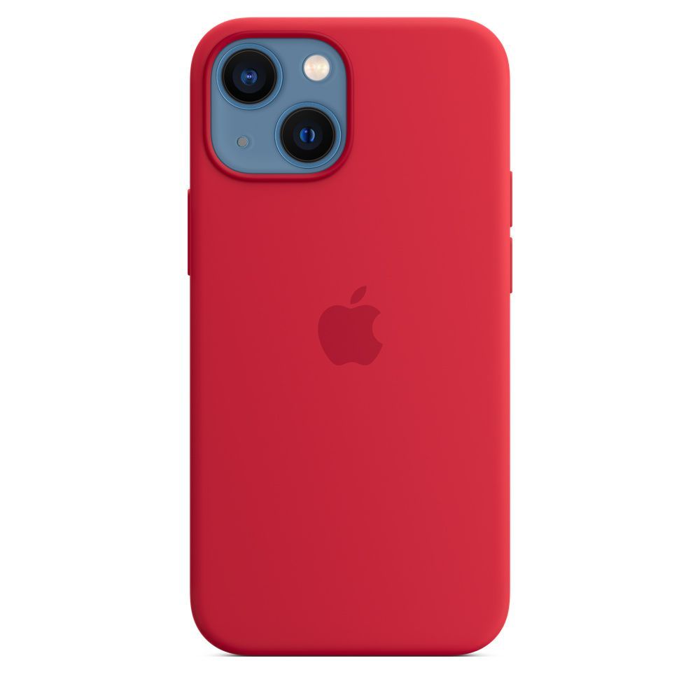 Чехол-накладка Apple MagSafe для iPhone 13 mini, силикон, (PRODUCT)RED— фото №2