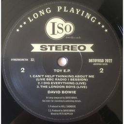 Виниловая пластинка David Bowie - Toy (Limited Edition / 10&quot; Vinyl EP) (2022)— фото №3