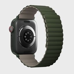 Ремешок Uniq Revix для Apple Watch 45/49mm, Силикон, зеленый— фото №2