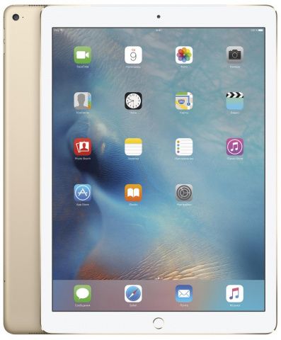 2015 Apple iPad Pro 12,9″ (512Gb, Wi-Fi, золотой)— фото №0