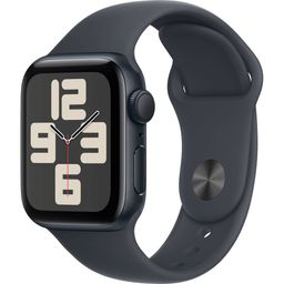 Apple Watch SE GPS  (корпус - темная ночь, 40mm ремешок Sport Loop чернила, размер One Size)— фото №0