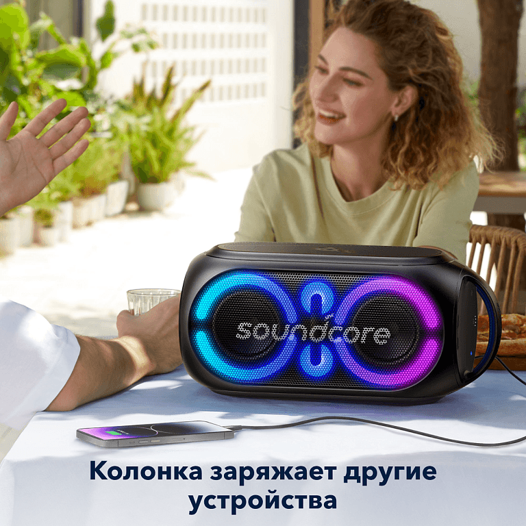 Акустическая система Anker SoundCore Rave Party 2, 20 Вт черный— фото №5