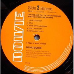 Виниловая пластинка David Bowie - The Rise And Fall Of Ziggy Stardust And The Spiders From Mars (2016)— фото №3