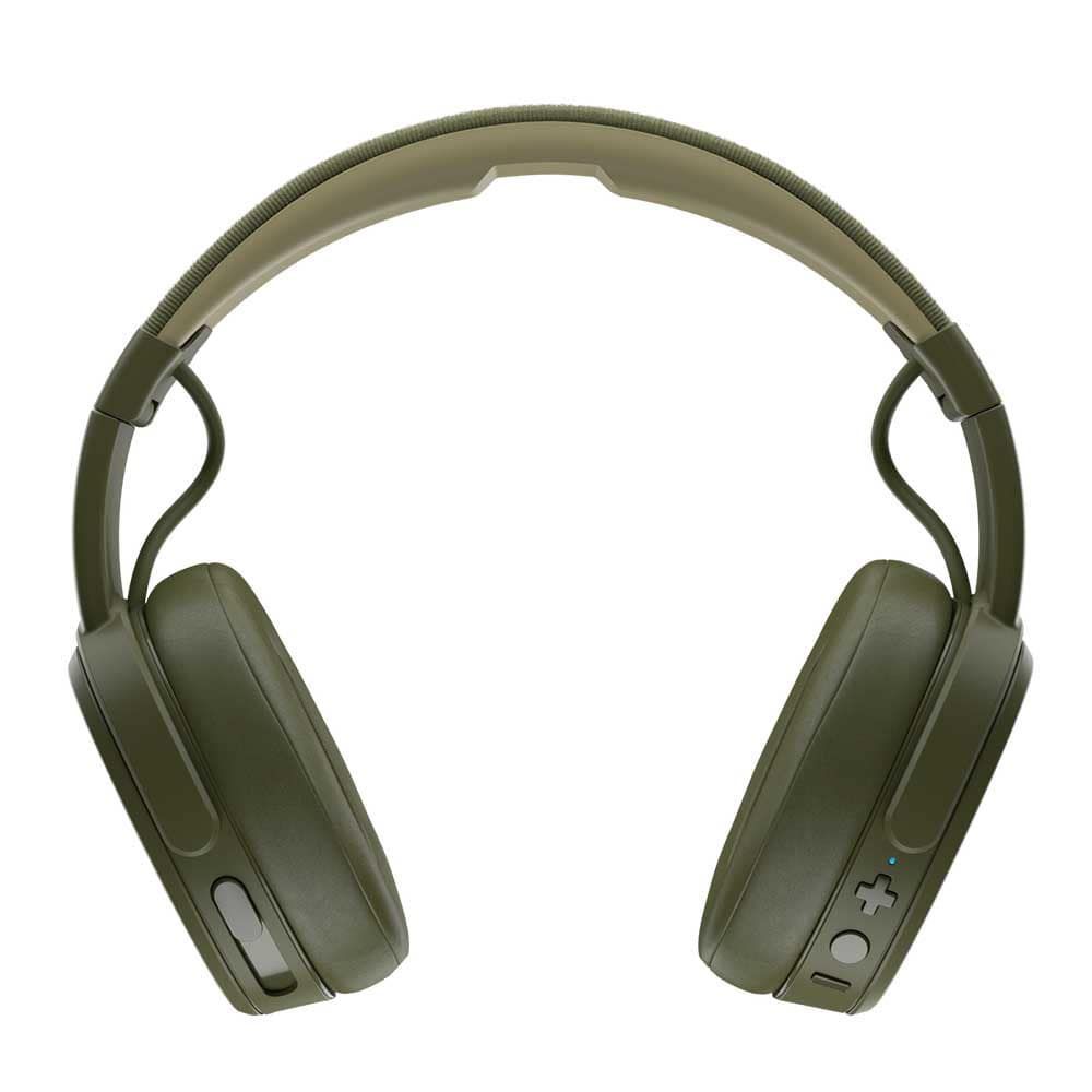 Беспроводные наушники Skullcandy Crusher Wireless, желто-оливковый— фото №2