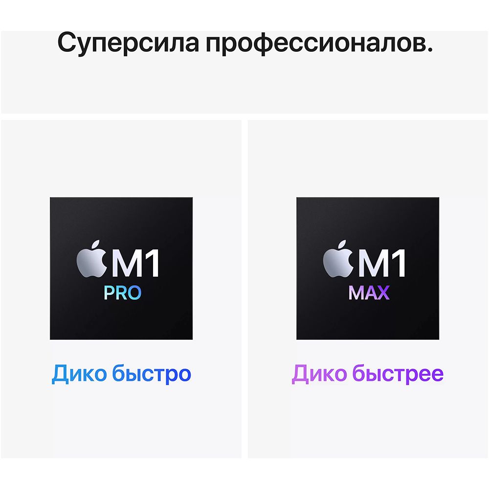 2021 Apple MacBook Pro 16.2″ серебристый (Apple M1 Max, 64Gb, SSD 4096Gb, M1 (32 GPU))— фото №8