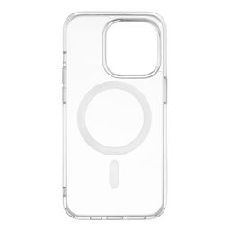 Чехол-накладка uBear Real Mag Case для iPhone 14 Pro, поликарбонат, прозрачный— фото №1