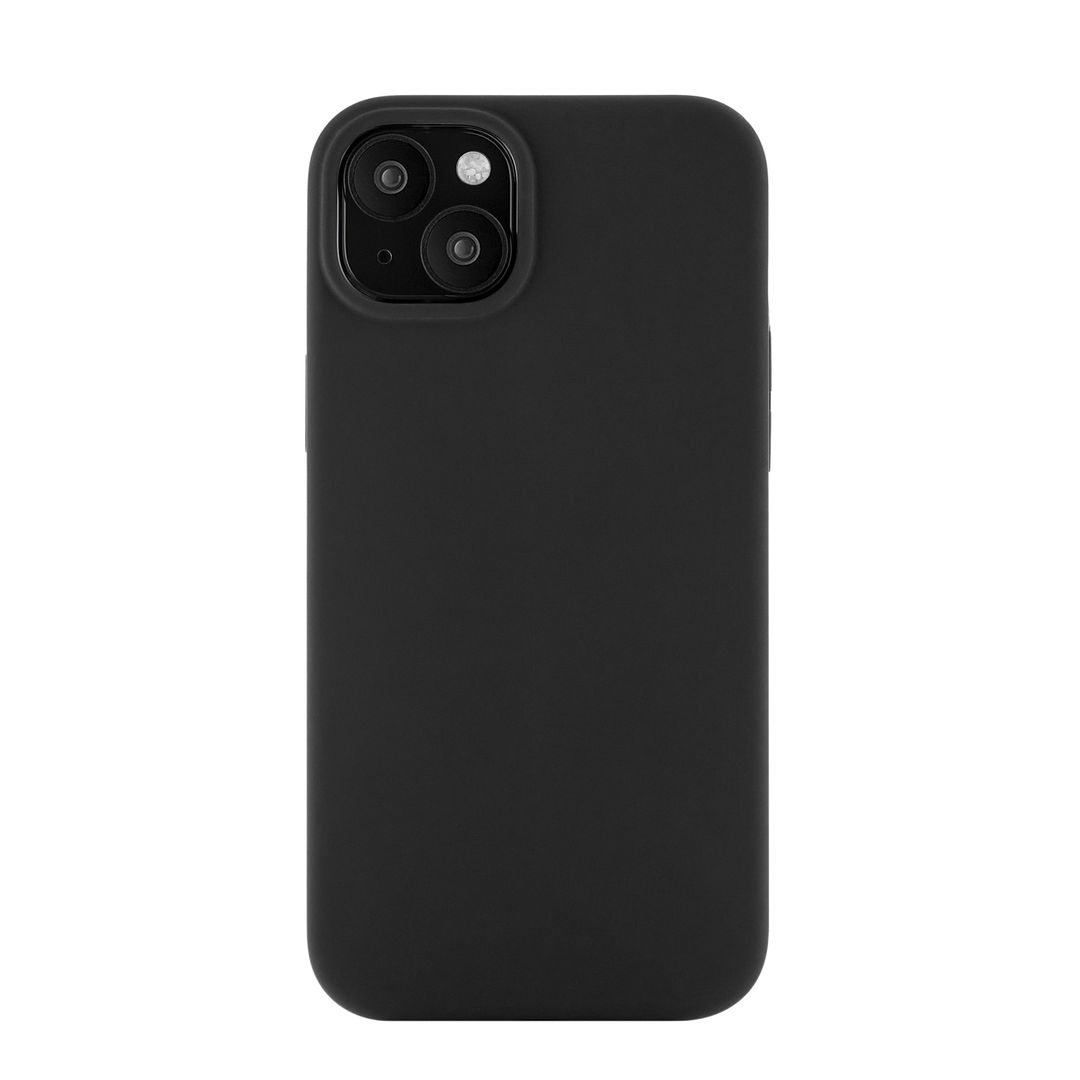 Чехол-накладка uBear Touch Mag Case для iPhone 15 Plus, силикон, черный— фото №0