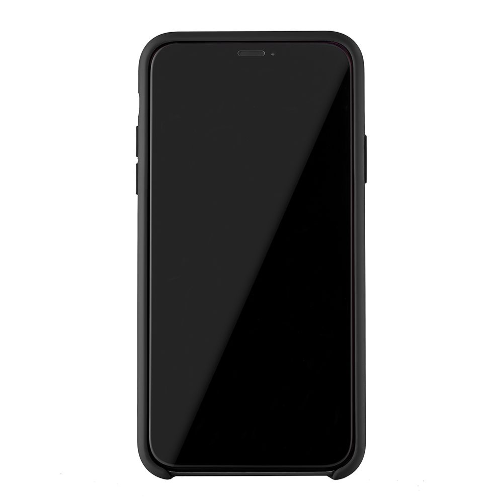 Чехол-накладка uBear Touch Case для iPhone 11 Pro Max, силикон, черный— фото №1