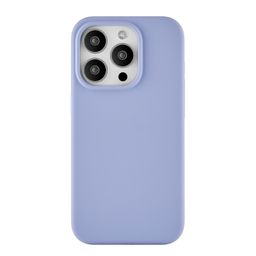 Чехол-накладка uBear Touch Mag Case для iPhone 15 Pro, силикон, фиолетовый— фото №0