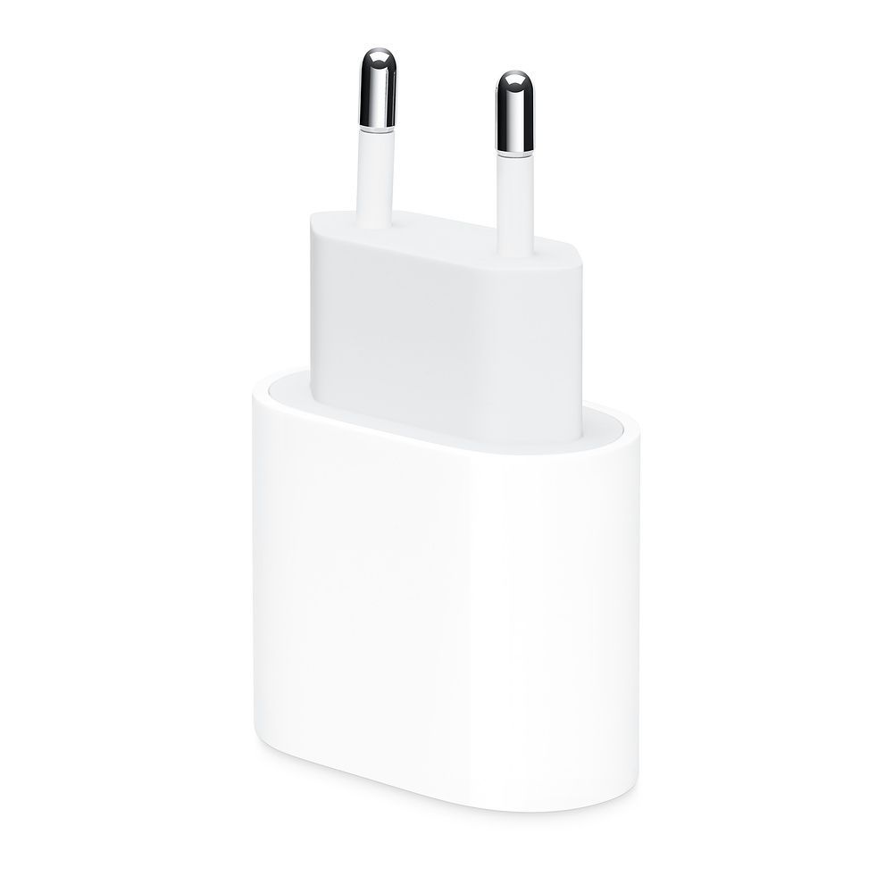 Зарядное устройство сетевое Apple USB-C 20Вт, 20Вт, белый— фото №0