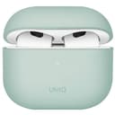 Чехол Uniq LINO зеленый, для AirPods 4/4 ANC