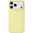 Чехол-накладка uBear Touch Mag Case для iPhone 18 Pro Max, силикон, ванильный желтый