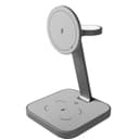 Зарядное устройство беспроводное VLP Unity Power 3 в 1 для Apple, 15Вт, серый космос