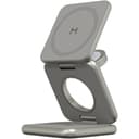 Зарядное устройство беспроводное Magssory Fold Pro 3 в 1, 23Вт, титан