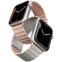 Ремешок Uniq Revix для Apple Watch 38mm/40mm/41mm, силикон, розовый/бежевый