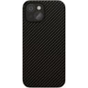 Чехол-накладка VLP Kevlar Case для iPhone 15 Plus, арамид (кевлар), черный