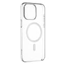 Чехол-накладка Synora Mag Clear Case для iPhone 15 Pro Max, полиуретан, прозрачный