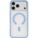 Чехол-накладка uBear Cloud Mag Case для iPhone 18 Pro Max, пластик/термополиуретан, голубой
