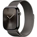 Смарт-часы Apple Watch Series 10 + Cellular 46mm (корпус - серый титан, браслет серый, размер S/M)