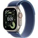 Смарт-часы Apple Watch Ultra 3 GPS + Cellular 49mm (корпус - натуральный титан, ремешок Trail Loop светло-голубой, размер M/L)
