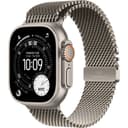 Смарт-часы Apple Watch Ultra 3 GPS + Cellular 49mm (корпус - натуральный титан, ремешок Milanese Loop натуральный титан, размер L)