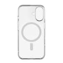 Чехол-накладка uBear Real Mag Case для iPhone 16, полиуретан, прозрачный
