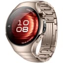 Смарт-часы Huawei Watch 5 GPS + Cellular 42mm (корпус - песочный, ремешок - золотой браслет из стали)
