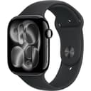 Смарт-часы Apple Watch Series 11 GPS 46mm (корпус - черный, ремешок Sport Band черный, размер M/L)
