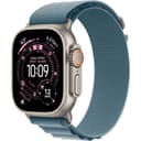 Смарт-часы Apple Watch Ultra 3 GPS + Cellular 49mm (корпус - натуральный титан, ремешок Alpine Loop светло-голубой, размер M)