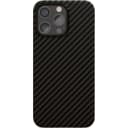 Чехол-накладка VLP Kevlar Case для iPhone 15 Pro, арамид (кевлар), черный