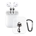 Чехол и наклейки Asynora Cat, для AirPods 2