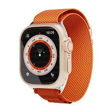 Ремешок VLP Extreme Band для Apple Watch 42mm/44mm/45mm/49mm, нейлон, оранжевый - 0