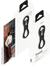Кабель uBear Trend USB-C / USB-C, 60Вт 1,2м, черный - 3