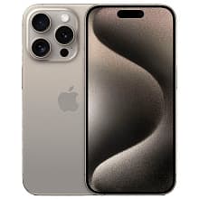 Смартфон Apple iPhone 15 Pro Max nano SIM+eSIM 1024GB, натуральный титан (Natural Titanium) - 0