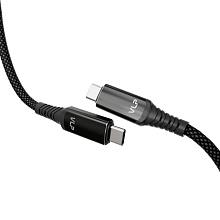 Кабель VLP Thunder USB-C / USB-C, 240Вт 1м, - 1