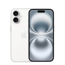 Смартфон Apple iPhone 16 nano SIM+eSIM 128GB, белый (White) - 0