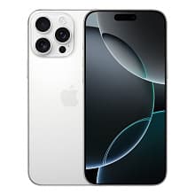 Смартфон Apple iPhone 16 Pro Max nano SIM+eSIM 256GB, белый титан (White Titanium) - 0