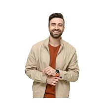 Ремешок uBear Mode для Apple Watch 42mm/44mm/45mm/49mm, M/L, силикон, черный/оранжевый - 3