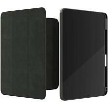 Чехол-книжка VLP Split Folio для iPad Air 11″ (2024), полиуретан, темно-зеленый - 1