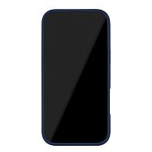 Чехол-накладка uBear Touch Mag Case для iPhone 16 Plus, силикон, темно-синий - 3
