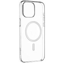 Чехол-накладка Asynora Mag Clear Case для iPhone 15, полиуретан, прозрачный - 2