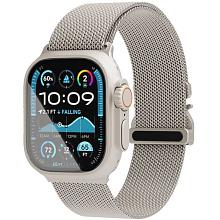 Ремешок VLP Milanese Band Pro для Apple Watch 42mm/44mm/45mm, Универсальный, нержавеющая сталь, титан - 0